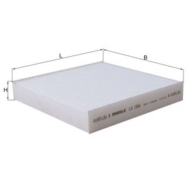Innenraumfilter LA 1566 von KNECHT günstig für 16,30 € online kaufen