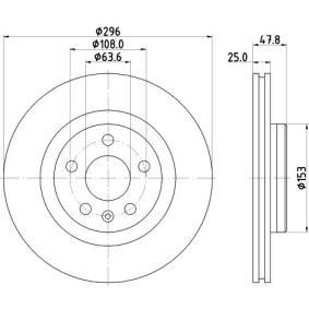 Bremsscheibe für VOLVO von MINTEX
