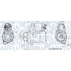 Anlasser 063721117010 von MAGNETI MARELLI günstig für 112,83 € online kaufen