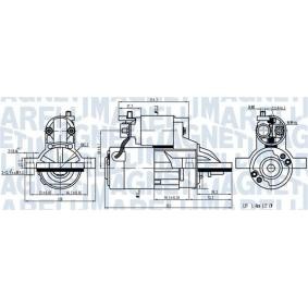 Anlasser 063721436010 von MAGNETI MARELLI günstig für 116,87 € online kaufen