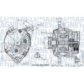 Lichtmaschine 063731725010 von MAGNETI MARELLI günstig für 180,43 € online kaufen