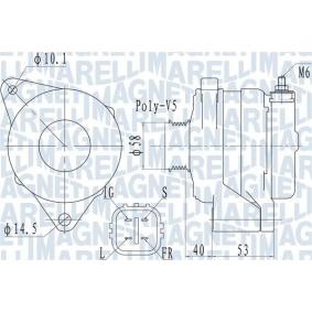 Lichtmaschine 063731950010 von MAGNETI MARELLI günstig für 222,38 € online kaufen