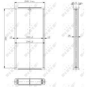 Comprar Panal del radiador, refrigeración del motor de NRF 17001 a bajo precio de 240,64 €