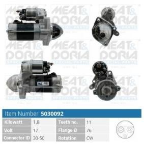 Anlasser 5030092 von MEAT & DORIA günstig für 203,34 € online kaufen