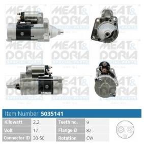 Köp Startmotor av MEAT & DORIA 5035141 till det låga priset 2520,38 kr
