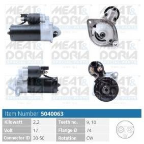 Anlasser 5040063 von MEAT & DORIA günstig für 209,80 € online kaufen