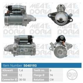 Anlasser 5040193 von MEAT & DORIA günstig für 207,11 € online kaufen