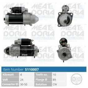 Compre Motor de arranque da MEAT & DORIA 5110007 a um preço baixo por 232,36 €