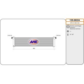 Acquista Radiatore motore da AHE 135.002/A a buon mercato per soli 244,43 €