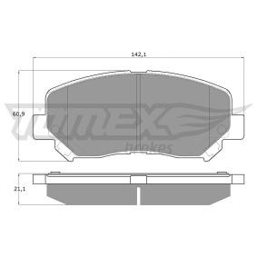 Bremsbeläge TX 17-251 von TOMEX brakes günstig für 32,99 € online kaufen