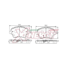 Køb Bremseklodser af AP XENERGY X41395 til den lave pris 334,11 DKK