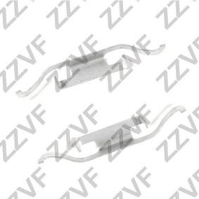 Zubehörsatz, Scheibenbremsbelag des Herstellers ZZVF - Originalware Artikelnummer: ZVCER246