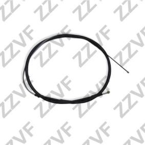 Handbremsseil des Herstellers ZZVF - Originalware Artikelnummer: ZVTC104