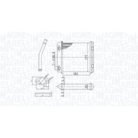 Wärmetauscher, Innenraumheizung 350218408000 von MAGNETI MARELLI günstig für 32,39 € online kaufen
