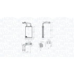Wärmetauscher, Innenraumheizung 350218483000 von MAGNETI MARELLI günstig für 70,11 € online kaufen