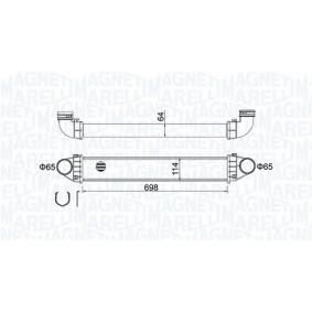 Ladeluftkühler 351319204210 von MAGNETI MARELLI günstig für 98,79 € online kaufen