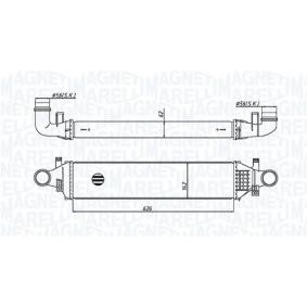 Ladeluftkühler 351319205400 von MAGNETI MARELLI günstig für 124,91 € online kaufen
