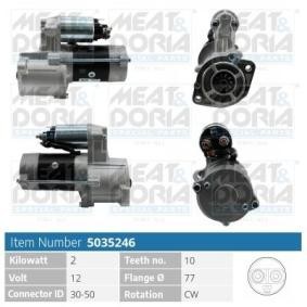 Köp Startmotor av MEAT & DORIA 5035246 till det låga priset 1855,85 kr