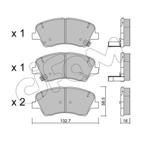 Bremsbeläge 822-1167-0 von CIFAM günstig für 75,21 € online kaufen