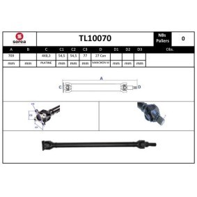 Kardanwelle TL10070 von SNRA günstig für 293,03 € online kaufen