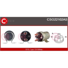 Compre Interruptor, elevadores dos vidros da CASCO CWR61012GS a um preço baixo por 143,58 €