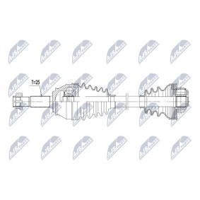 Comprar Árbol de transmisión de NTY NPW-FT-023 a bajo precio de 93,67 €