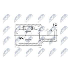 Compre Junta homocinética de NTY online para Classe C T-modell (S205) a preços moderados