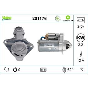 Comprar Motor de arranque de VALEO 201176 a bajo precio de 303,30 €