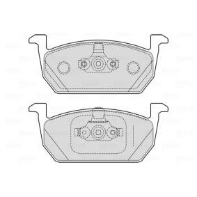 Bremsbeläge für AUDI von VALEO