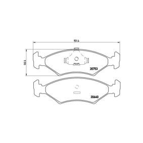 Acquista Kit pastiglie freni da BREMBO P 24 006 a buon mercato per soli 27,00 €