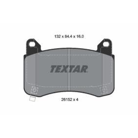 Compre Pastilhas de travão da TEXTAR 2615201 a um preço baixo por 147,98 €