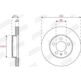 Bremsscheibe 563227JC von JURID günstig für 43,29 € online kaufen