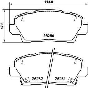 Bremsbeläge MDB4177 von MINTEX günstig für 62,14 € online kaufen