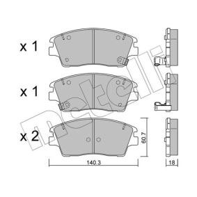 Bremsbeläge 22-1164-0 von METELLI günstig für 34,45 € online kaufen