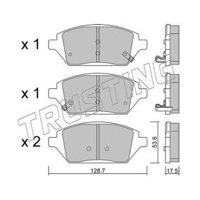 Bremsbeläge 1211.0 von TRUSTING günstig für 85,58 € online kaufen