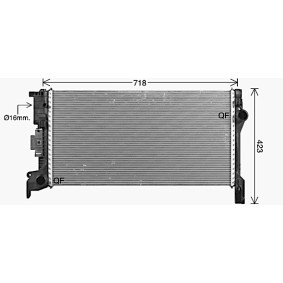 Compre Radiador, arrefecimento do motor da AVA COOLING SYSTEMS VO2307 a um preço baixo por 893,75 €