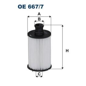 Acquista Filtro olio da FILTRON OE 667/7 a buon mercato per soli 22,69 €