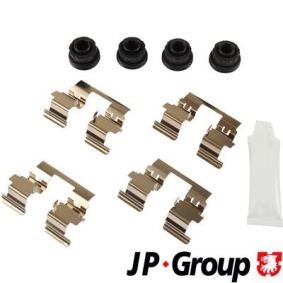 Zubehörsatz, Scheibenbremsbelag des Herstellers JP GROUP - Originalware Artikelnummer: 1264004310