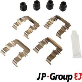 Osta Jarrupalojen asennussarja JP GROUP:llä 3564004110 edullisesti hintaan 12,33 €