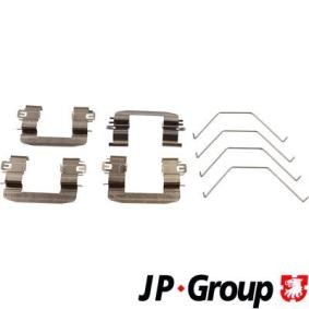 Compre Kit de accesorios, pastillas de frenos de JP GROUP online para SORENTO III a precios moderados
