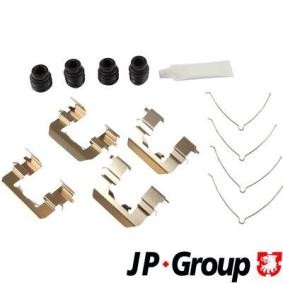 Compre Kit de acessórios, pastilhas de travão de JP GROUP online para Rio IV Sedan (SC, FB) a preços moderados