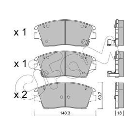 Bremsbeläge 822-1164-0 von CIFAM günstig für 45,54 € online kaufen