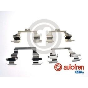 Zubehörsatz, Scheibenbremsbelag D43069A von AUTOFREN SEINSA günstig für 12,45 € online kaufen