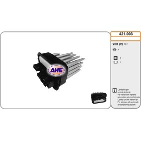 Compre Módulo de comando, ventilador eléctrico (refrigeração motor) da AHE 421.003 a um preço baixo por 66,54 €