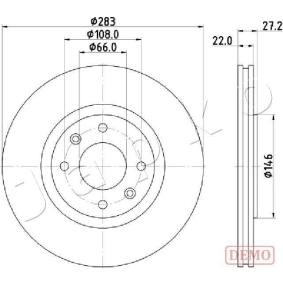 Bremsscheibe 600626C von JAPKO günstig für 45,61 € online kaufen