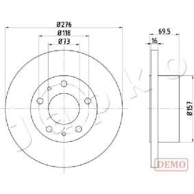 Bremsscheibe 610223C von JAPKO günstig für 45,32 € online kaufen
