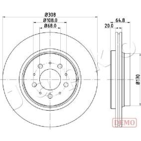 Bremsscheibe 610326C von JAPKO günstig für 55,78 € online kaufen