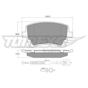 Bremsbeläge für BENTLEY von TOMEX brakes