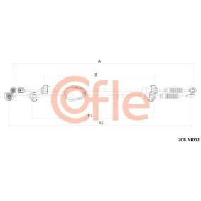 Seilzug, Schaltgetriebe 2CB.NI002 von COFLE günstig für 80,18 € online kaufen