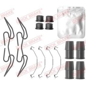 Comprar Kit de accesorios, pastillas de frenos de QUICK BRAKE 109-0133 a bajo precio de 15,08 €